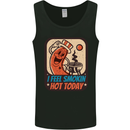 BBQ Smokin Hot Today Funny Grill Mens Vest Tank Top Black