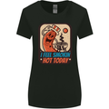 BBQ Smokin Hot Today Funny Grill Womens Wider Cut T-Shirt Black