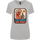 BBQ Smokin Hot Today Funny Grill Womens Wider Cut T-Shirt Sports Grey