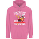 BBQ Weekend Forecast BBQing Alcohol Beer Mens 80% Cotton Hoodie Azelea