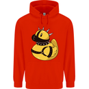 BDSM Rubber Duck Funny Bondage Childrens Kids Hoodie Bright Red
