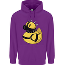 BDSM Rubber Duck Funny Bondage Childrens Kids Hoodie Purple