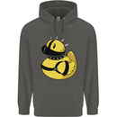 BDSM Rubber Duck Funny Bondage Childrens Kids Hoodie Storm Grey