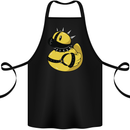BDSM Rubber Duck Funny Bondage Cotton Apron 100% Organic Black
