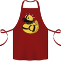 BDSM Rubber Duck Funny Bondage Cotton Apron 100% Organic Maroon
