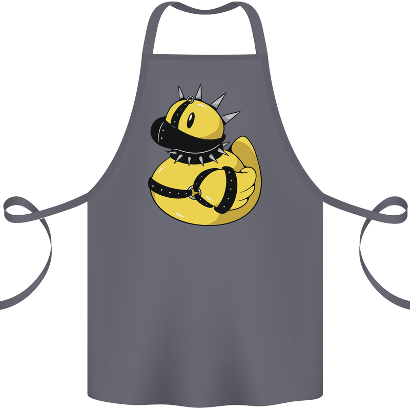 BDSM Rubber Duck Funny Bondage Cotton Apron 100% Organic Steel