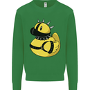 BDSM Rubber Duck Funny Bondage Kids Sweatshirt Jumper Irish Green