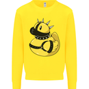 BDSM Rubber Duck Funny Bondage Kids Sweatshirt Jumper Yellow