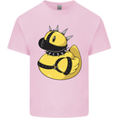 BDSM Rubber Duck Funny Bondage Kids T-Shirt Childrens Light Pink