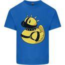 BDSM Rubber Duck Funny Bondage Kids T-Shirt Childrens Royal Blue