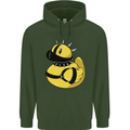 BDSM Rubber Duck Funny Bondage Mens 80% Cotton Hoodie Forest Green
