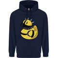 BDSM Rubber Duck Funny Bondage Mens 80% Cotton Hoodie Navy Blue