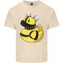 BDSM Rubber Duck Funny Bondage Mens Cotton T-Shirt Tee Top Natural