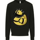 BDSM Rubber Duck Funny Bondage Mens Sweatshirt Jumper Black