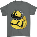 BDSM Rubber Duck Funny Bondage Mens T-Shirt 100% Cotton Charcoal