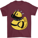 BDSM Rubber Duck Funny Bondage Mens T-Shirt 100% Cotton Maroon