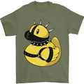 BDSM Rubber Duck Funny Bondage Mens T-Shirt 100% Cotton Military Green
