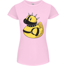 BDSM Rubber Duck Funny Bondage Womens Petite Cut T-Shirt Light Pink