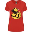 BDSM Rubber Duck Funny Bondage Womens Wider Cut T-Shirt Red