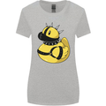 BDSM Rubber Duck Funny Bondage Womens Wider Cut T-Shirt Sports Grey