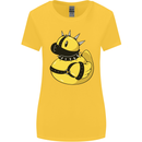 BDSM Rubber Duck Funny Bondage Womens Wider Cut T-Shirt Yellow