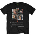 The beatles let it be 8 track mens black band t-shirt music icon tee
