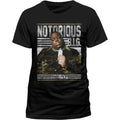 Biggie smalls BIG big chain mens black music t-shirt urban and hip hop artist 