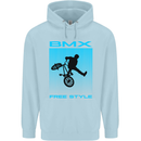 BMX Freestyle Cycling Bicycle Bike Childrens Kids Hoodie Light Blue