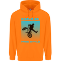 BMX Freestyle Cycling Bicycle Bike Childrens Kids Hoodie Orange