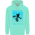 BMX Freestyle Cycling Bicycle Bike Childrens Kids Hoodie Peppermint