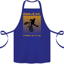 BMX Freestyle Cycling Bicycle Bike Cotton Apron 100% Organic Royal Blue