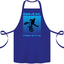 BMX Freestyle Cycling Bicycle Bike Cotton Apron 100% Organic Royal Blue