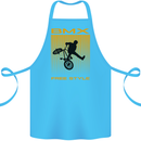 BMX Freestyle Cycling Bicycle Bike Cotton Apron 100% Organic Turquoise