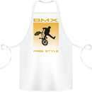 BMX Freestyle Cycling Bicycle Bike Cotton Apron 100% Organic White