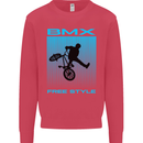 BMX Freestyle Cycling Bicycle Bike Kids Sweatshirt Jumper Heliconia
