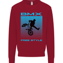 BMX Freestyle Cycling Bicycle Bike Kids Sweatshirt Jumper Red
