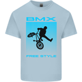 BMX Freestyle Cycling Bicycle Bike Kids T-Shirt Childrens Light Blue