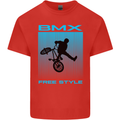 BMX Freestyle Cycling Bicycle Bike Kids T-Shirt Childrens Red