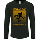 BMX Freestyle Cycling Bicycle Bike Mens Long Sleeve T-Shirt Black