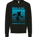 BMX Freestyle Cycling Bicycle Bike Mens Sweatshirt Jumper Black