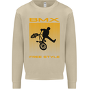 BMX Freestyle Cycling Bicycle Bike Mens Sweatshirt Jumper Sand