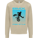 BMX Freestyle Cycling Bicycle Bike Mens Sweatshirt Jumper Sand