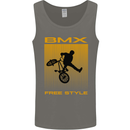BMX Freestyle Cycling Bicycle Bike Mens Vest Tank Top Charcoal