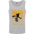 BMX Freestyle Cycling Bicycle Bike Mens Vest Tank Top Sports Grey