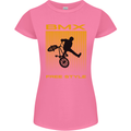 BMX Freestyle Cycling Bicycle Bike Womens Petite Cut T-Shirt Azalea