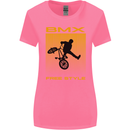 BMX Freestyle Cycling Bicycle Bike Womens Wider Cut T-Shirt Azalea