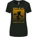 BMX Freestyle Cycling Bicycle Bike Womens Wider Cut T-Shirt Black