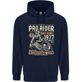 BMX Pro-Rider 1977 Cycling Bike Bicycle Childrens Kids Hoodie Navy Blue