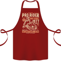 BMX Pro-Rider 1977 Cycling Bike Bicycle Cotton Apron 100% Organic Maroon