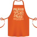 BMX Pro-Rider 1977 Cycling Bike Bicycle Cotton Apron 100% Organic Orange